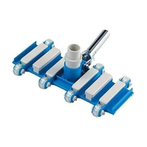 aspirateur bleu-blanc de 14 pouces